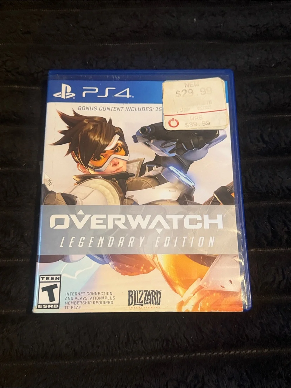 Sony PS4 Overwatch Legendary Edition - Blue Case